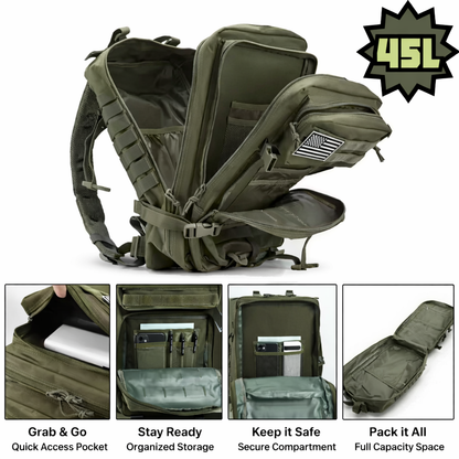 45L Tactical Backpack